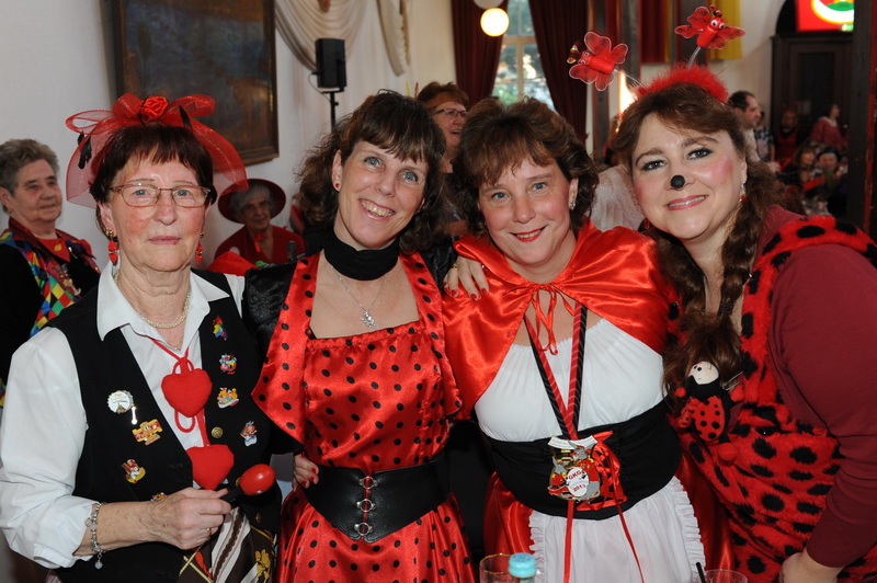 Damensitzung der Bergfunken 2015