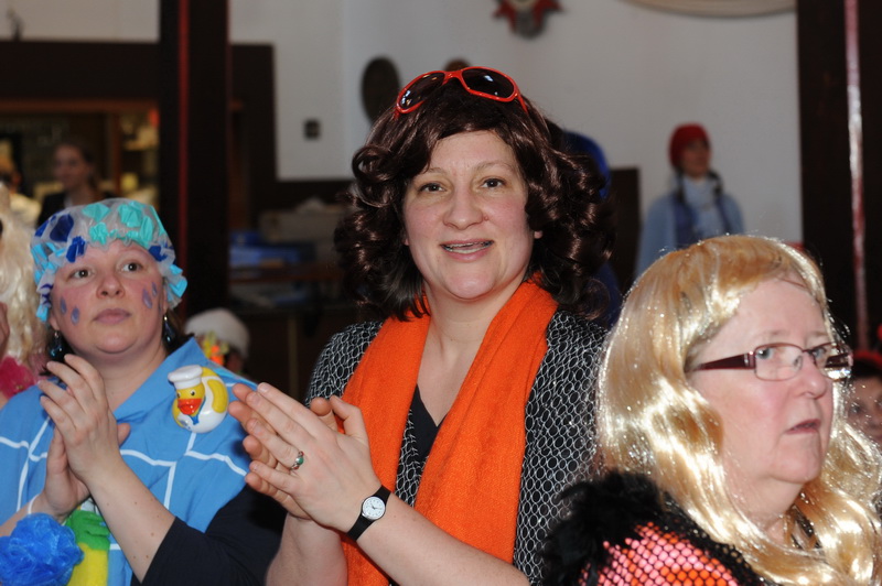 Damensitzung der Bergfunken 2015