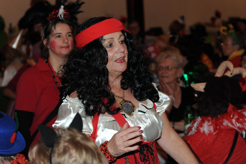 Damensitzung der Bergfunken 2015
