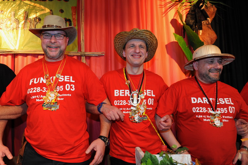 Milljhsitzung der Bergfunken 2015